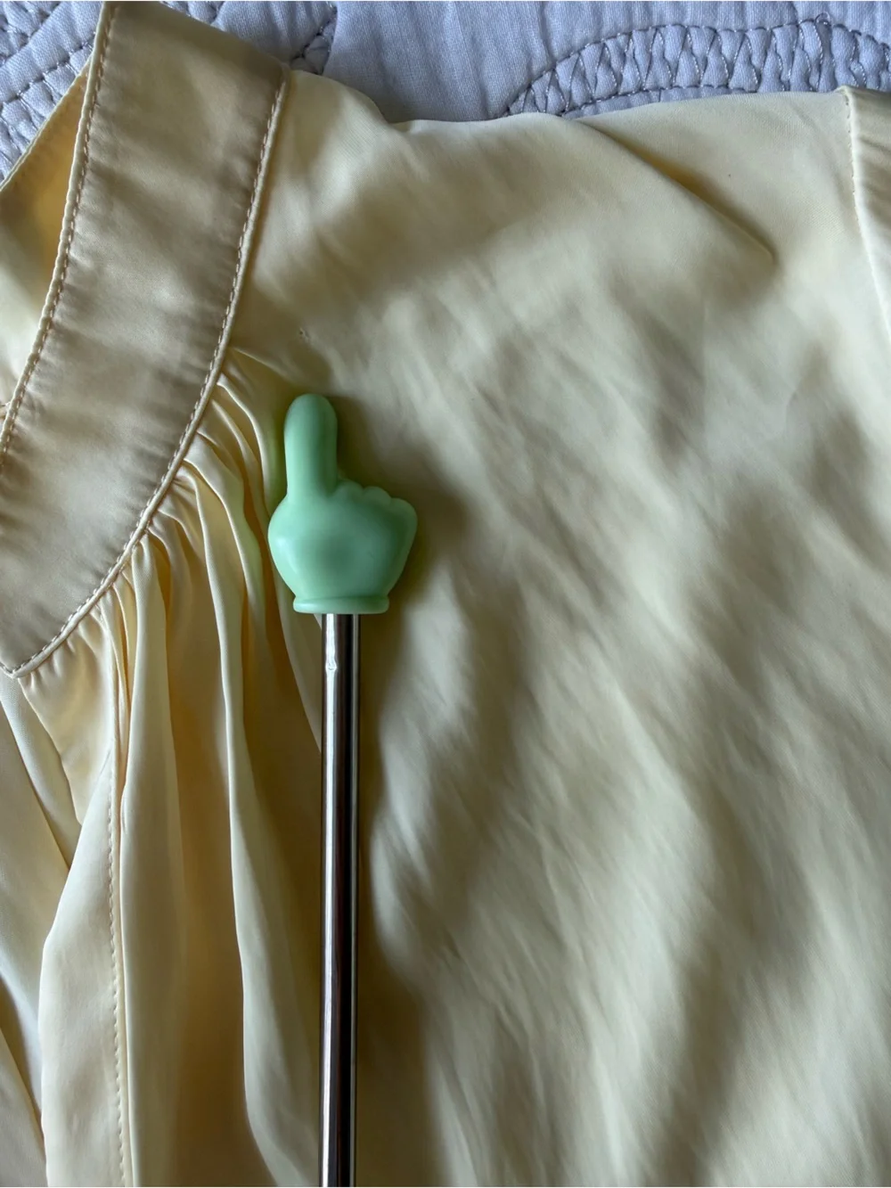 Zadig & Voltaire - Tink Satin Shirt - Butter Yellow